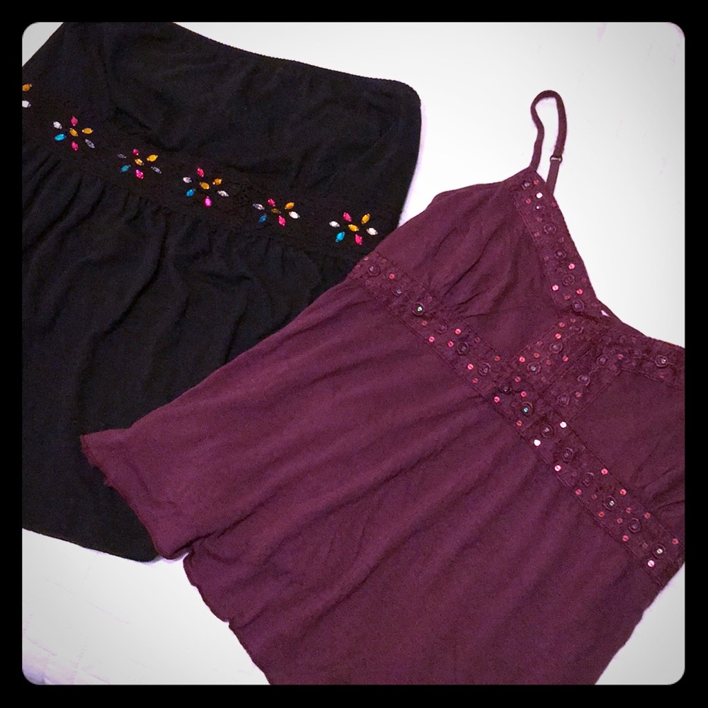 Motherhood Maternity tank and bandeau too